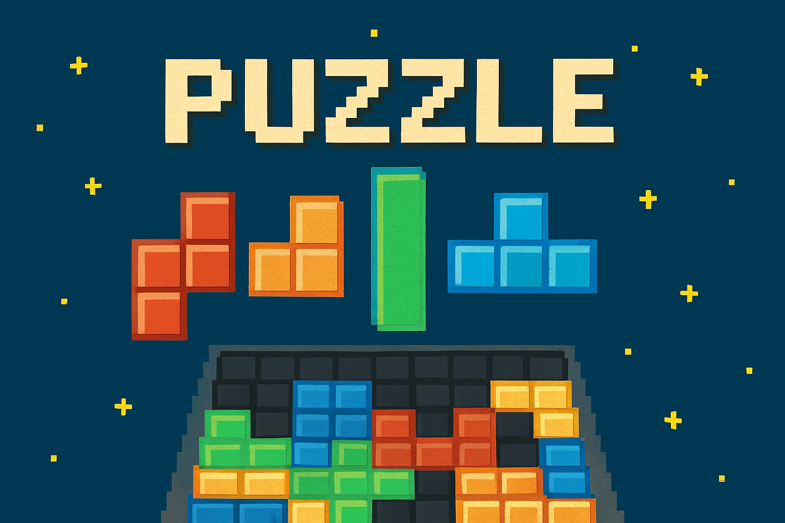 Puzzle games banner